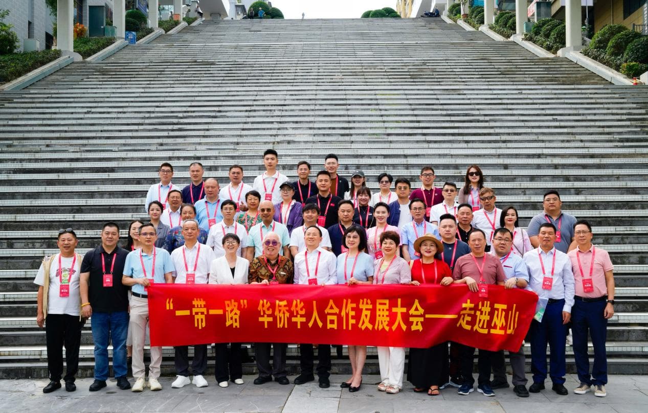 侨聚丝路新机遇 日本侨界青年联合代表团赴川渝共话开放合作 现场图片 9