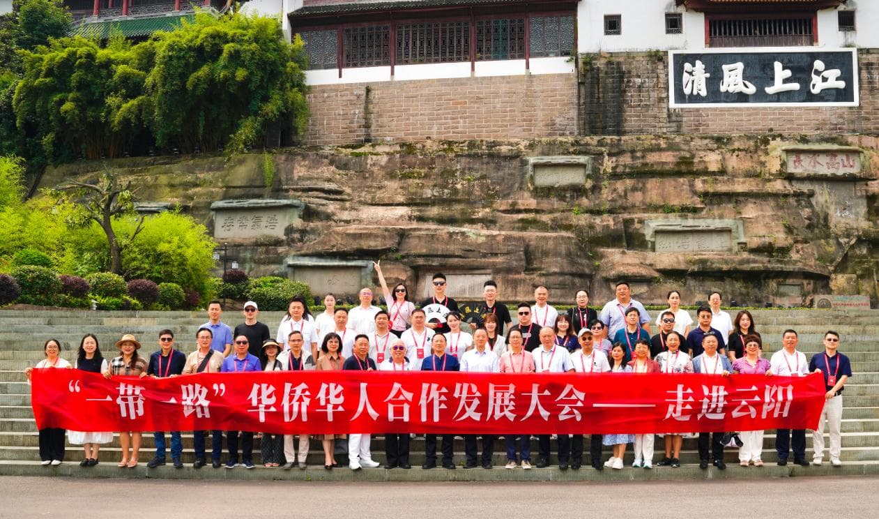侨聚丝路新机遇 日本侨界青年联合代表团赴川渝共话开放合作 现场图片 11